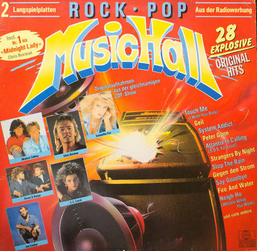 Cover Various - Rock - Pop - Music Hall (2xLP, Comp, Gat) Schallplatten Ankauf