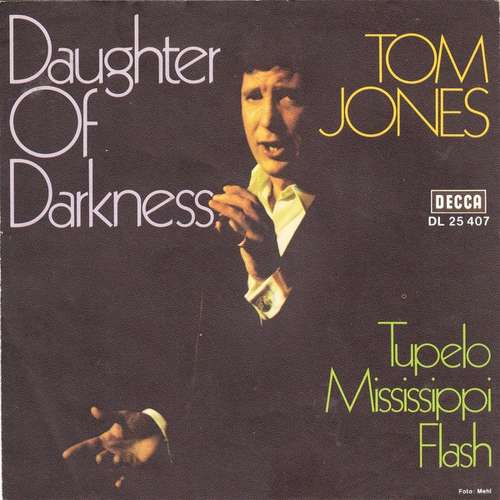 Cover Tom Jones - Daughter Of Darkness (7, Single) Schallplatten Ankauf