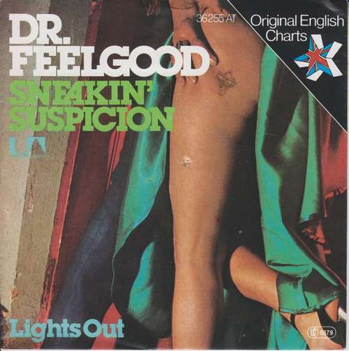 Cover Dr. Feelgood - Sneakin' Suspicion (7, Single) Schallplatten Ankauf