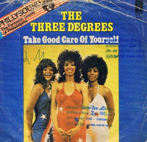Cover The Three Degrees - Take Good Care Of Yourself (7, Single) Schallplatten Ankauf
