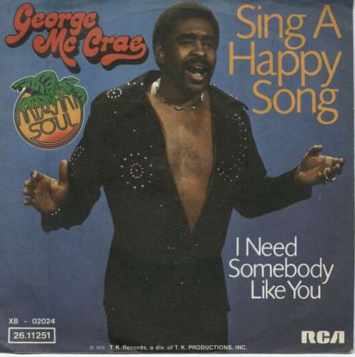 Bild George McCrae - Sing A Happy Song (7, Single) Schallplatten Ankauf