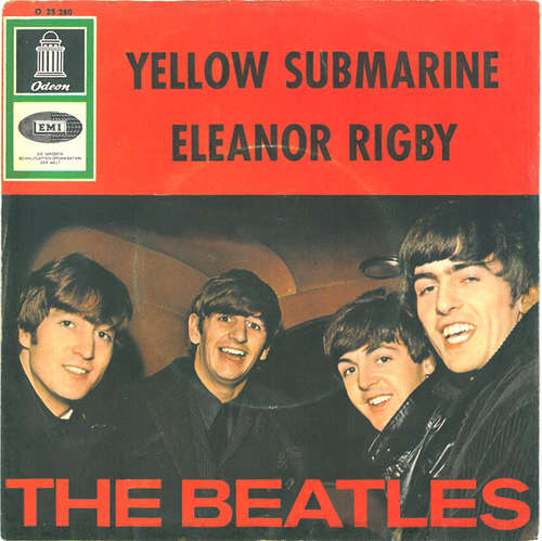 Cover The Beatles - Yellow Submarine / Eleanor Rigby (7, Single) Schallplatten Ankauf