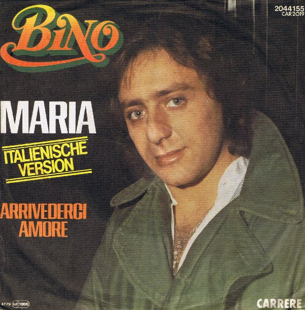 Cover Bino - Maria (7, Single) Schallplatten Ankauf