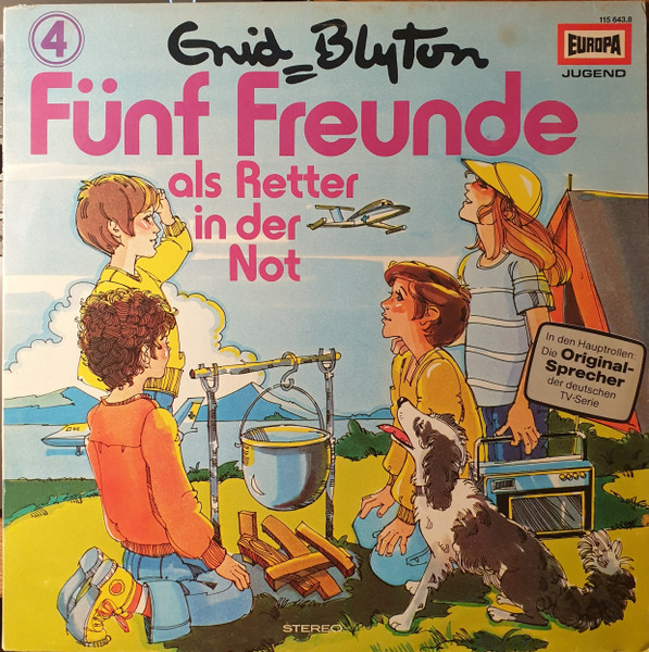 Bild Enid Blyton - Fünf Freunde Als Retter In Der Not (LP) Schallplatten Ankauf