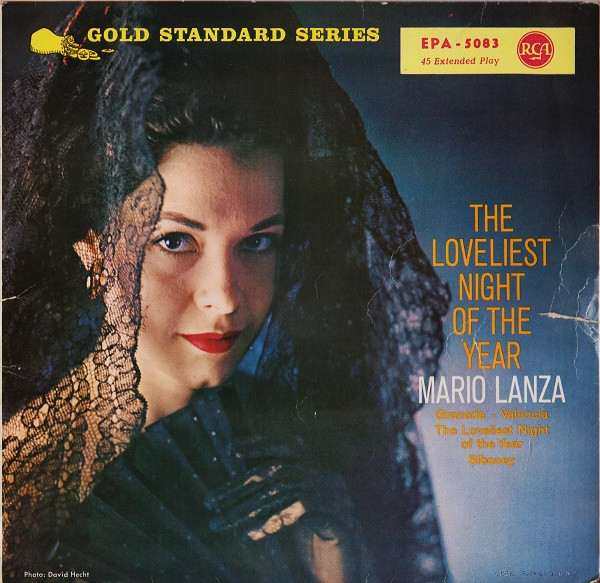 Cover Mario Lanza - The Loveliest Night Of The Year (7, EP) Schallplatten Ankauf