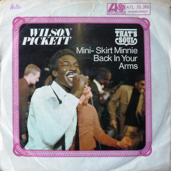 Cover Wilson Pickett - Mini-Skirt Minnie (7, Single) Schallplatten Ankauf