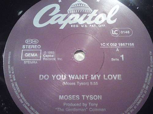 Cover Moses Tyson* - Do You Want My Love (12, Maxi) Schallplatten Ankauf