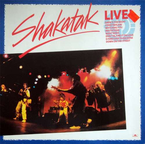 Cover Shakatak - Live! (LP, Album, Pap) Schallplatten Ankauf