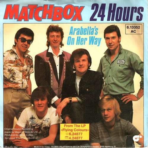 Cover Matchbox (3) - 24 Hours (7, Single) Schallplatten Ankauf