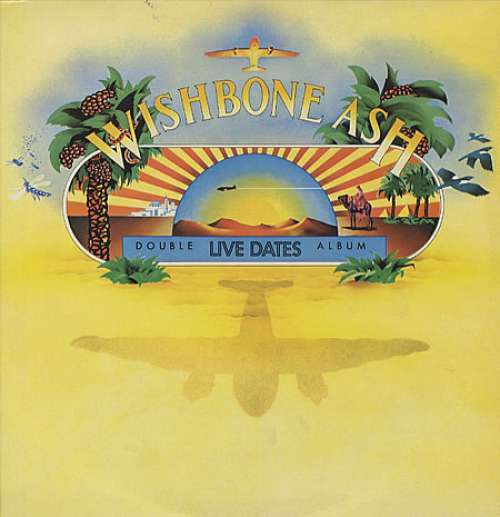 Cover Wishbone Ash - Live Dates (2xLP, Album, RE) Schallplatten Ankauf