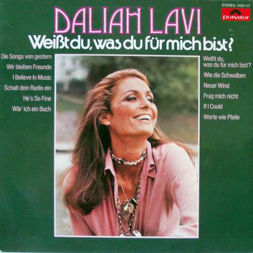 Cover Daliah Lavi - Weißt Du, Was Du Für Mich Bist (LP, Comp) Schallplatten Ankauf