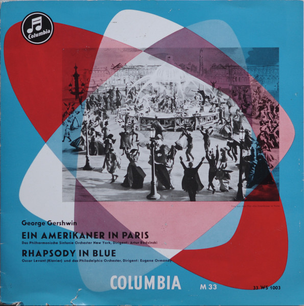 Cover George Gershwin - Ein Amerikaner In Paris / Rhapsody In Blue (10, Mono) Schallplatten Ankauf