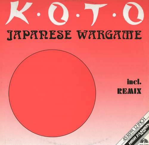 Cover Koto - Japanese Wargame (Incl. Remix) (12) Schallplatten Ankauf