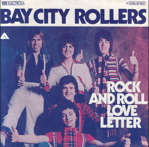 Cover Bay City Rollers - Rock And Roll Love Letter (7, Single) Schallplatten Ankauf