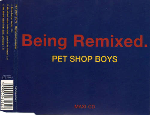 Cover Pet Shop Boys - Being Remixed (CD, Maxi) Schallplatten Ankauf