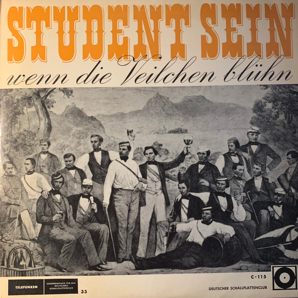 Cover Georg Lohmann, Hans Mielenz - Student Sein Wenn Die Veilchen Blüht (10, Ltd) Schallplatten Ankauf