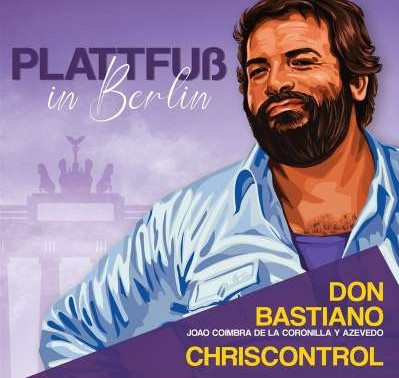 Cover Don Bastiano, Chriscontrol - Plattfuß In Berlin (LP, Ltd, S/Edition, Ora) Schallplatten Ankauf