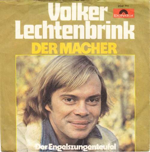 Cover Volker Lechtenbrink - Der Macher (7, Single) Schallplatten Ankauf
