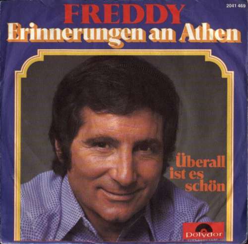 Cover Freddy* - Erinnerungen An Athen (7) Schallplatten Ankauf