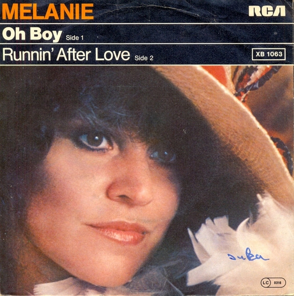 Cover Melanie (2) - Oh Boy (7, Single) Schallplatten Ankauf