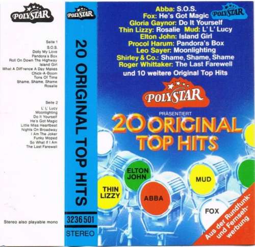 Cover Various - 20 Original Top Hits (Cass, Comp) Schallplatten Ankauf