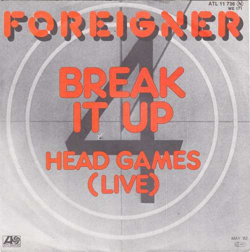 Bild Foreigner - Break It Up (7, Single) Schallplatten Ankauf