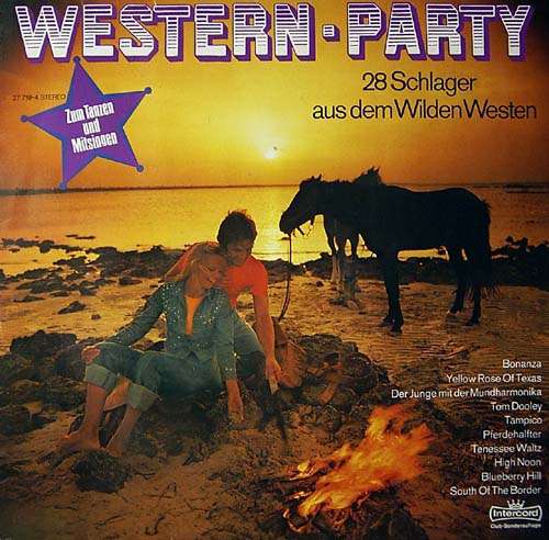 Cover Chor Und Orchester Thomas Berger* - Western-Party (LP, Club) Schallplatten Ankauf