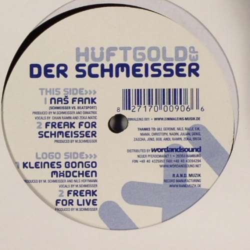 Cover Der Schmeisser - Hüftgold EP (12, EP) Schallplatten Ankauf