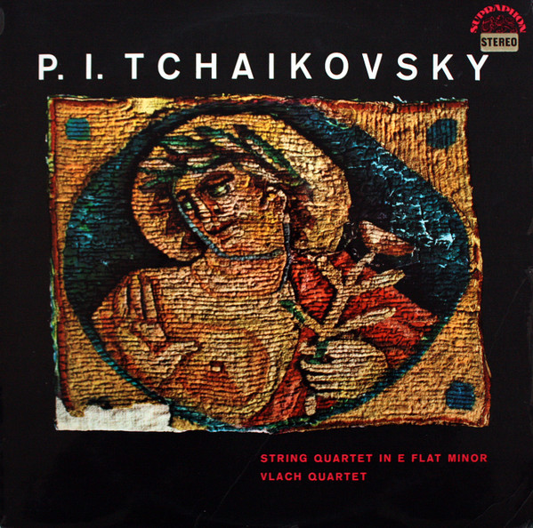 Cover Pyotr Ilyich Tchaikovsky, Vlach Quartet - String Quartet In E Flat Minor (LP) Schallplatten Ankauf