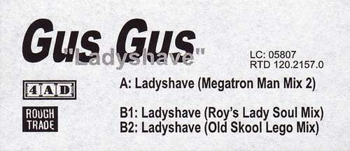 Cover Gus Gus* - Ladyshave (12, W/Lbl) Schallplatten Ankauf