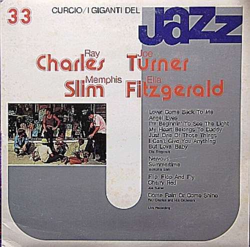 Cover Ella Fitzgerald / Memphis Slim / Joe Turner* / Ray Charles And His Orchestra - I Giganti Del Jazz Vol. 33 (LP, Comp) Schallplatten Ankauf