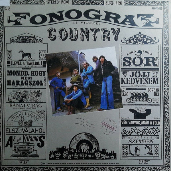 Cover Fonográf - Country Album (LP, Comp) Schallplatten Ankauf
