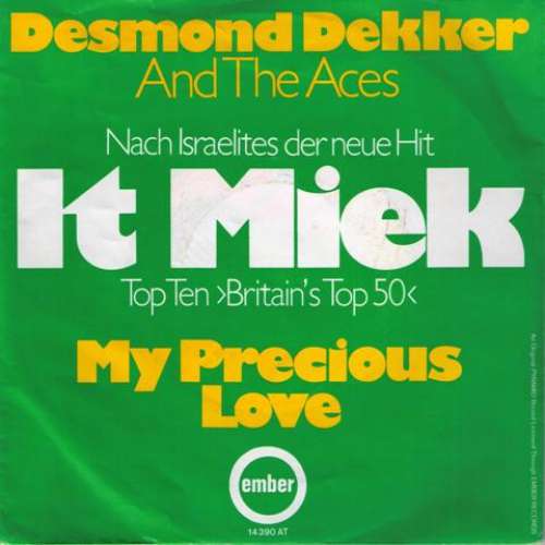 Cover Desmond Dekker And The Aces* - It Miek (7, Single) Schallplatten Ankauf