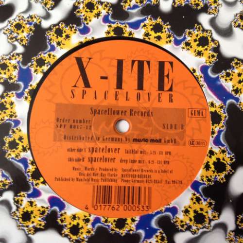 Cover X-Ite - Spacelover (12) Schallplatten Ankauf