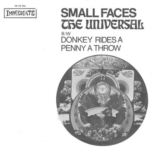 Cover Small Faces - The Universal B/W Donkey Rides A Penny A Throw (7, Single, Mono) Schallplatten Ankauf