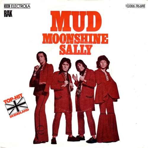 Cover Mud - Moonshine Sally (7, Single, Red) Schallplatten Ankauf