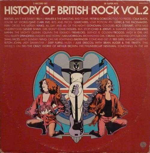 Cover Various - History Of British Rock, Volume II (2xLP, Comp, Gat) Schallplatten Ankauf
