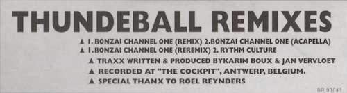 Cover Thunderball - Remixes (12) Schallplatten Ankauf