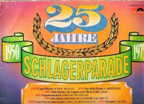 Cover Various - 25 Jahre Schlagerparade 1950-1975 (2xLP, Comp, Gat) Schallplatten Ankauf