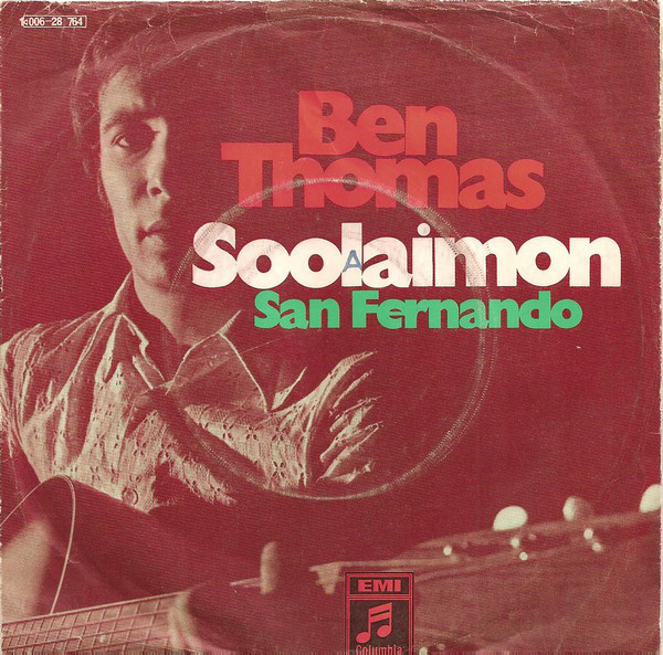 Cover Ben Thomas (2) - Soolaimon (7, Single) Schallplatten Ankauf