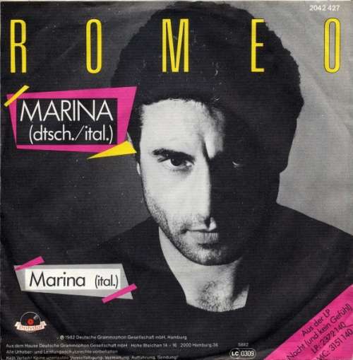 Bild Romeo* - Marina (7, Single) Schallplatten Ankauf