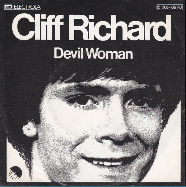 Cover Cliff Richard - Devil Woman (7, Single) Schallplatten Ankauf