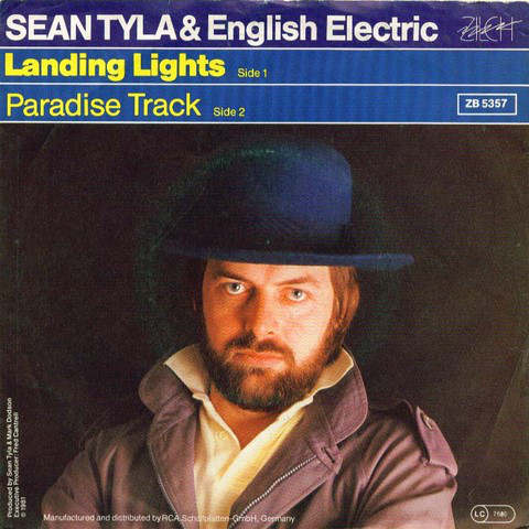 Cover Sean Tyla & English Electric (3) - Landing Lights (7, Single) Schallplatten Ankauf