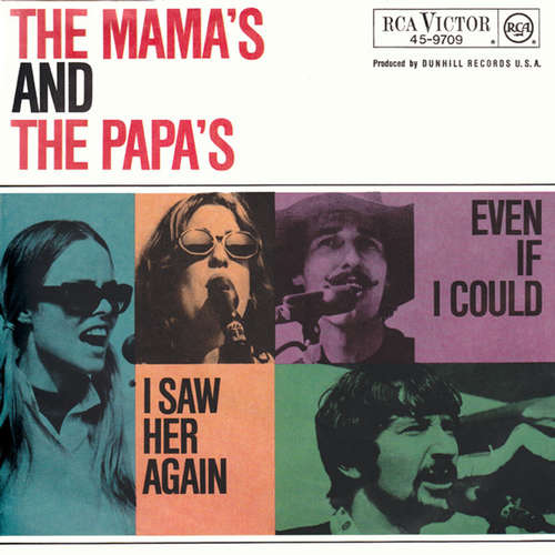 Cover The Mamas & The Papas - I Saw Her Again / Even If I Could (7, Single) Schallplatten Ankauf