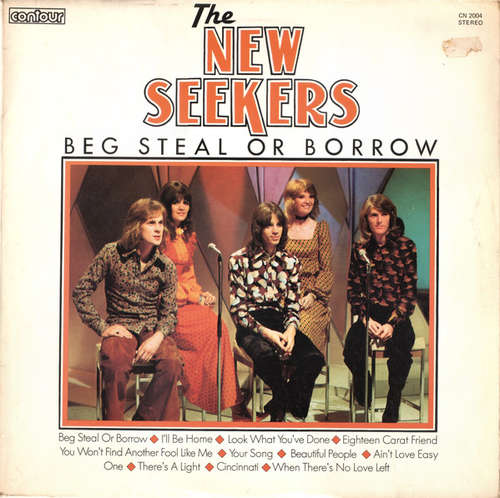 Cover The New Seekers - Beg Steal Or Borrow (LP, Comp, RE, Whi) Schallplatten Ankauf