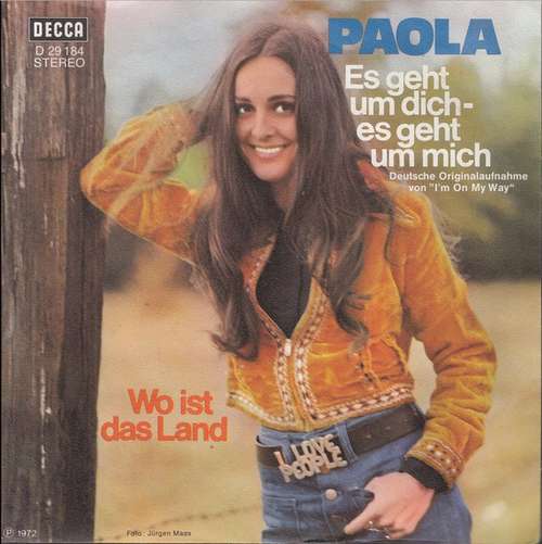 Cover Paola (2) - Es Geht Um Dich - Es Geht Um Mich (7, Single) Schallplatten Ankauf