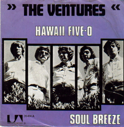 Cover The Ventures - Hawaii Five-O (7, Single) Schallplatten Ankauf