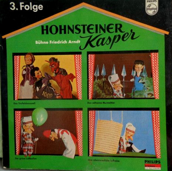 Cover Bühne Friedrich Arndt* - Hohnsteiner Kasper 3. Folge (LP) Schallplatten Ankauf