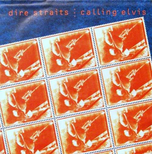Cover Dire Straits - Calling Elvis (7, Single) Schallplatten Ankauf