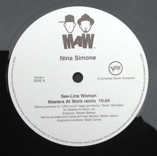 Cover Nina Simone - See-Line Woman (12) Schallplatten Ankauf